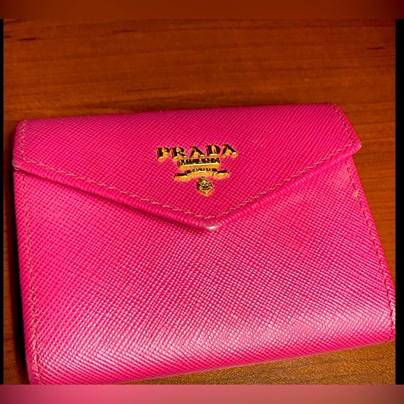 Prada Pink Wallet - Picture 1 of 5